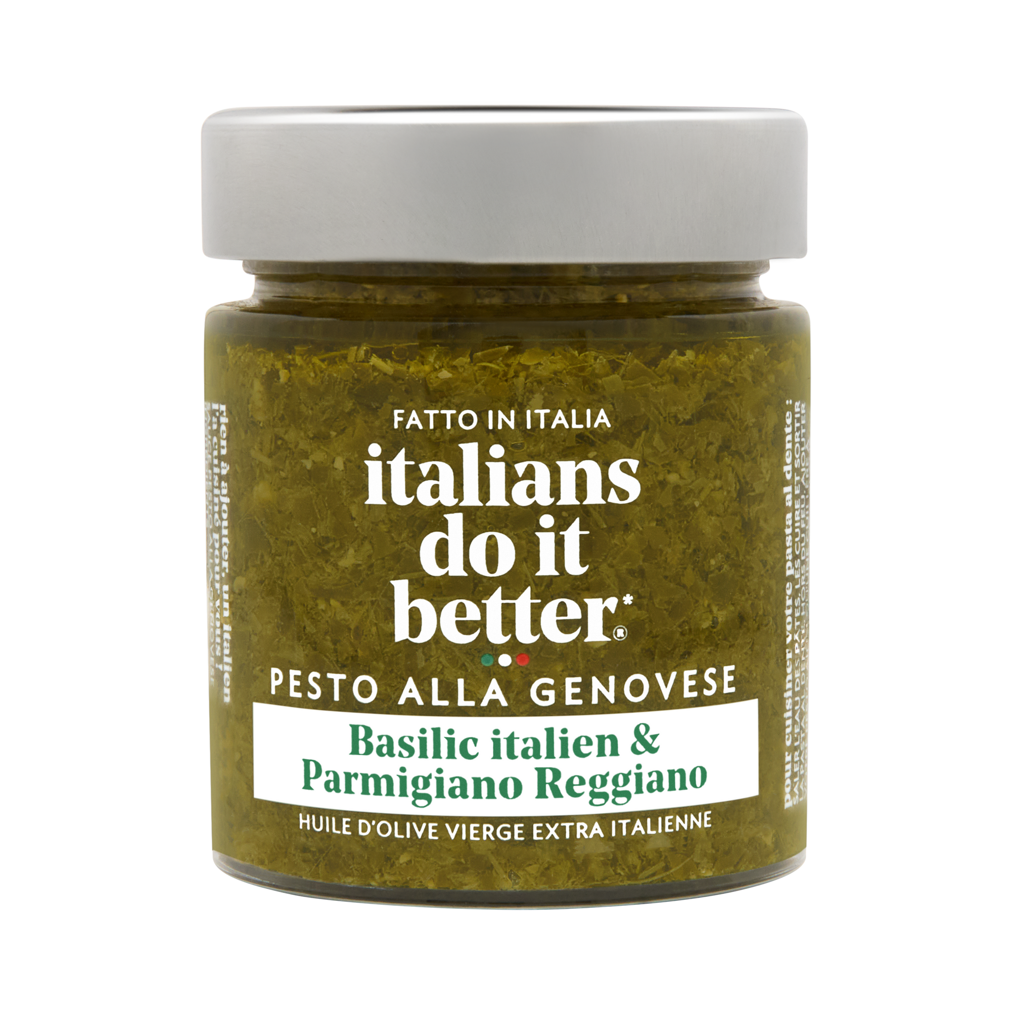 Pesto Genovese - Basilic et Parmigiano Reggiano AOP - 135g